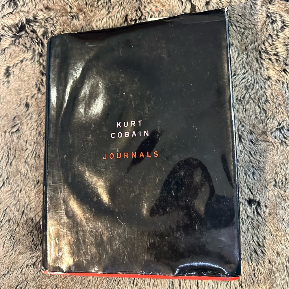 Kurt Cobain Journals Nirvana 2002 1St Edition Book